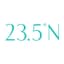 23.5°N
