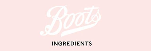 Boots Ingredients