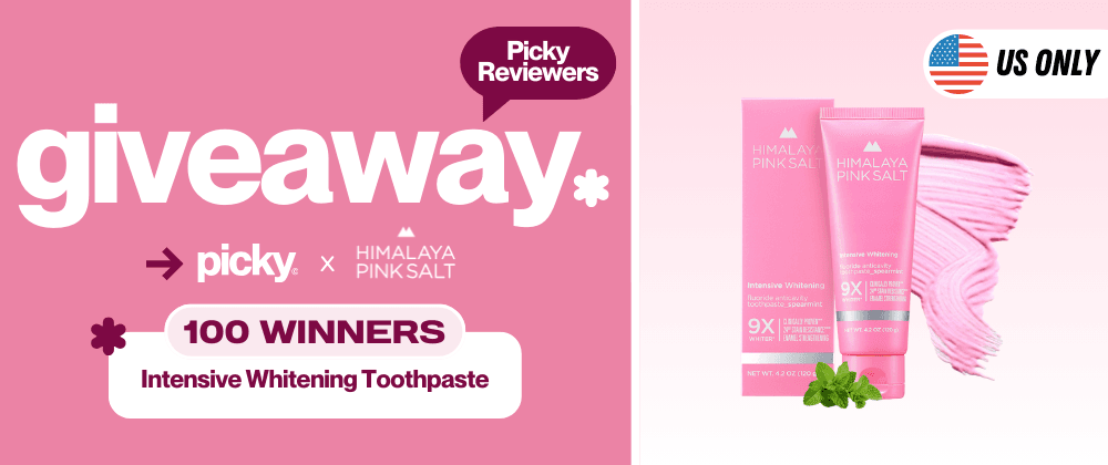 kbeauty Picky x Himalayan Pink Salt | Intensive Whitening Toothpaste event
