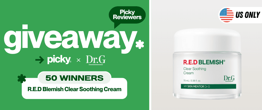 kbeauty Picky x Dr. G | R.E.D Blemish Clear Soothing Cream event