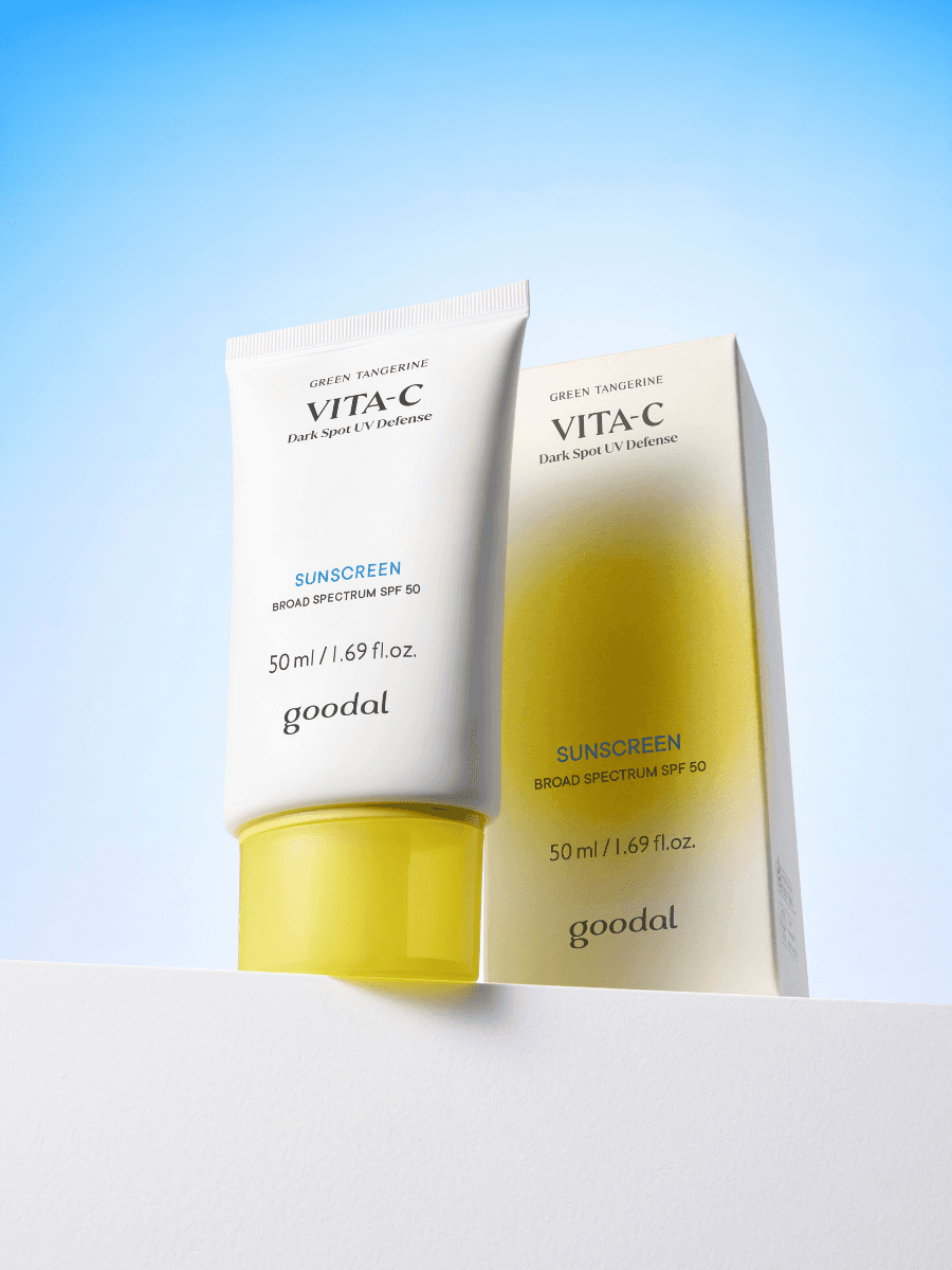 kbeauty Goodal | Green Tangerine Vita-C Dark Spot UV Defense Sunscreen event