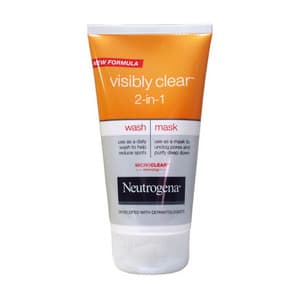 Neutrogena Visibly Clear 2 in 1 Wash and Mask