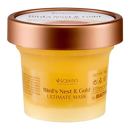 Bird's Nest and Gold Ultimate Mask