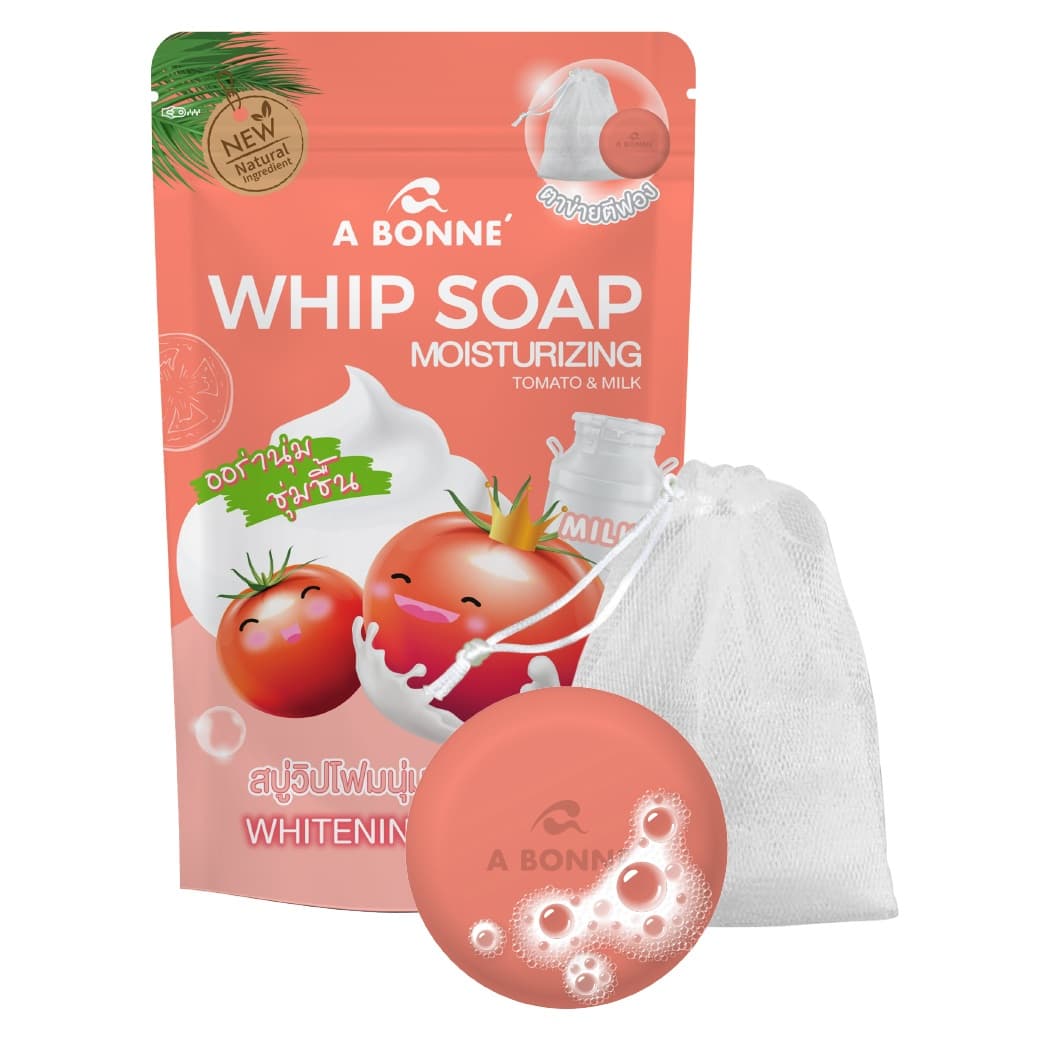 Whip Soap Moisturizing - Tomato & Milk