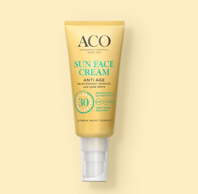 Sun Face Cream Anti Age SPF 30