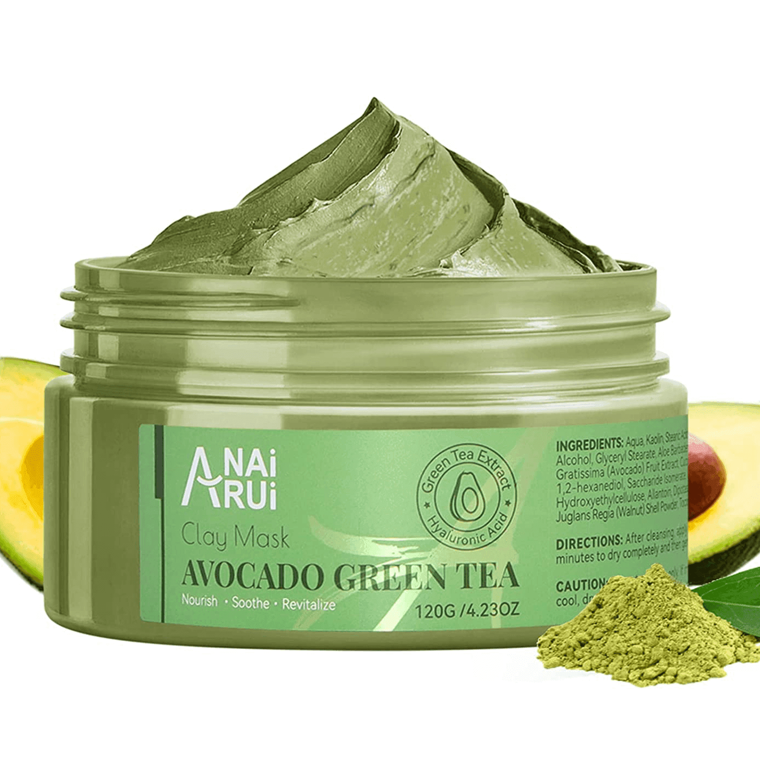 Avocado Green Tea Clay Mask