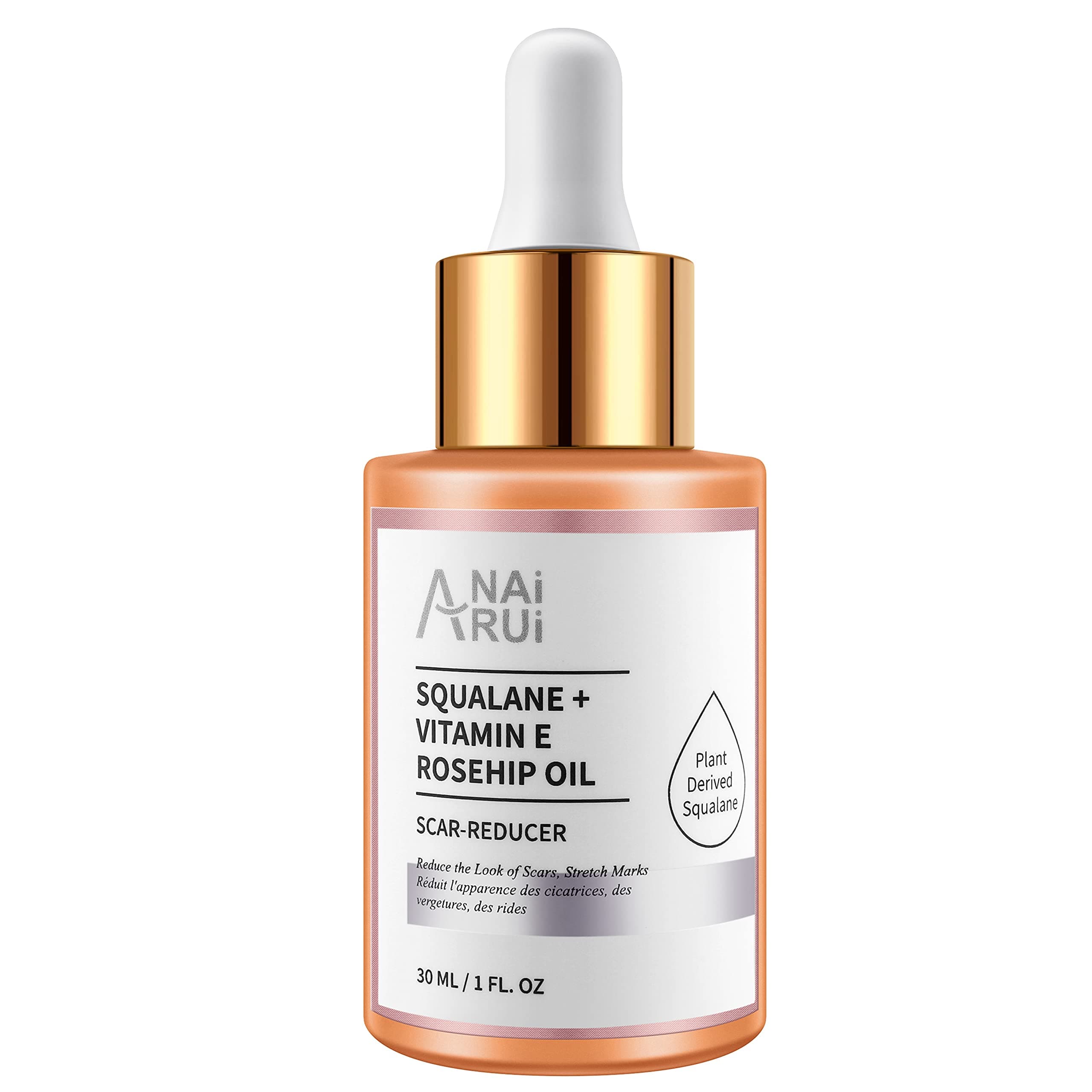 Squalane + Vitamin E Rosehip oil