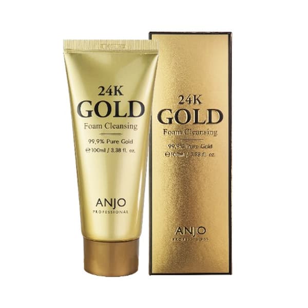 24K Gold Foam Cleansing