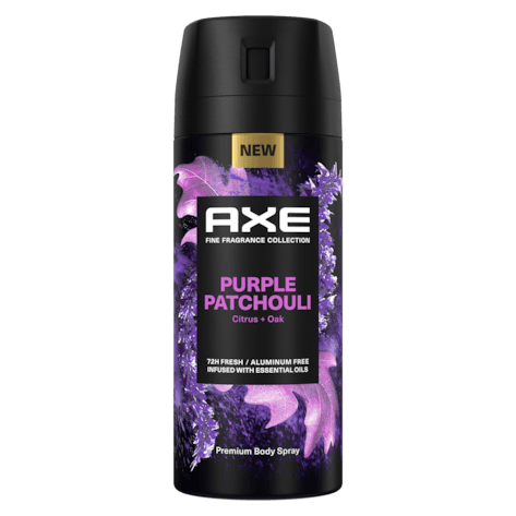 Purple Patchouli Premium Deodorant Body Spray