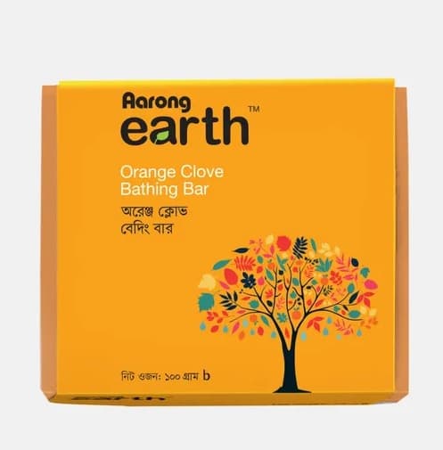 Earth Orange Clove Bathing Bar