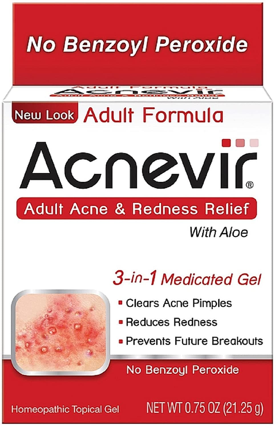 Adult Acne & Redness Relief Gel