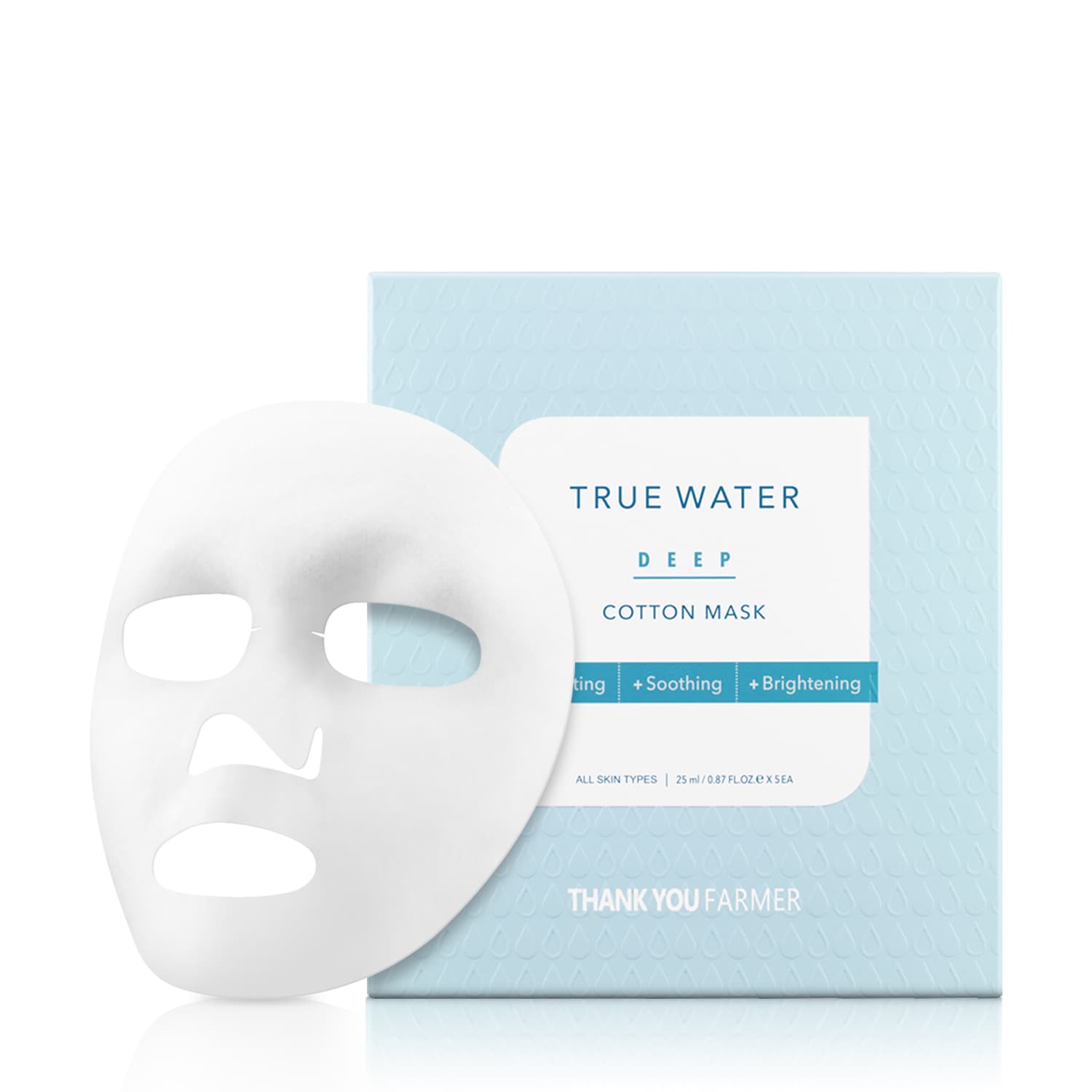 True Water Deep Cotton Mask