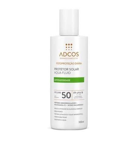 Protetor Solar Aqua Fluid Incolor FPS 50