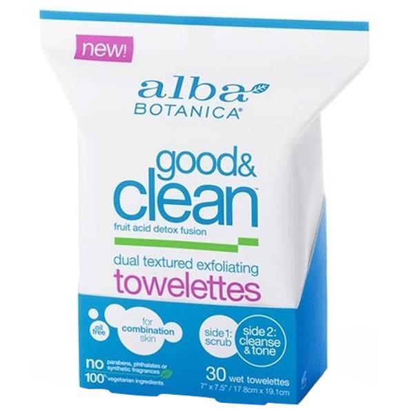 Good & Clean Dual Textured Exfoliating Towelettes