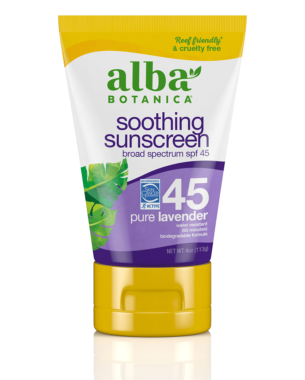 Soothing Sunscreen Pure Lavender Lotion SPF 45