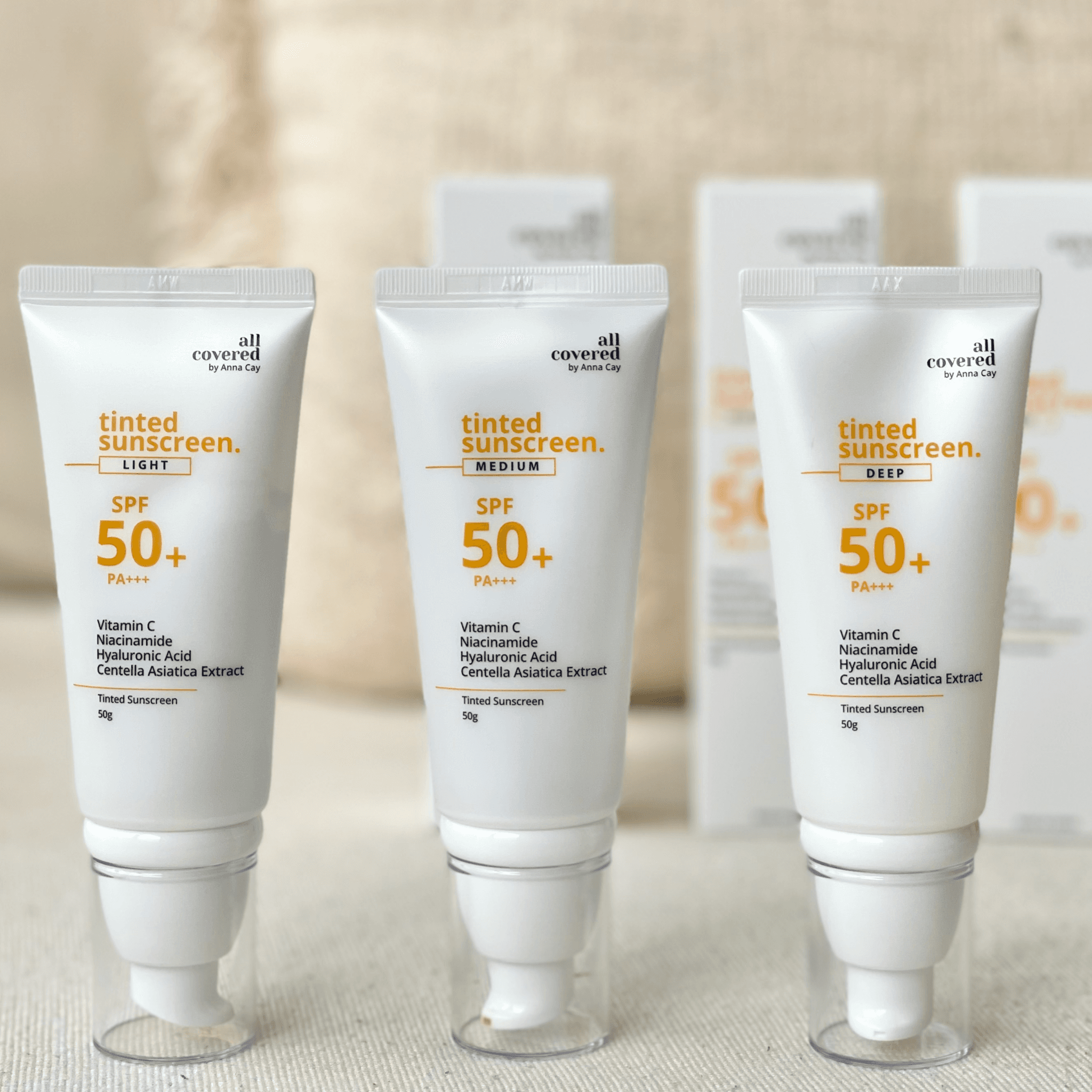 Tinted Sunscreen SPF 50+ PA+++