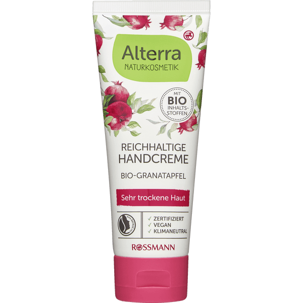 Reichhaltige Handcreme Bio-Granatapfel