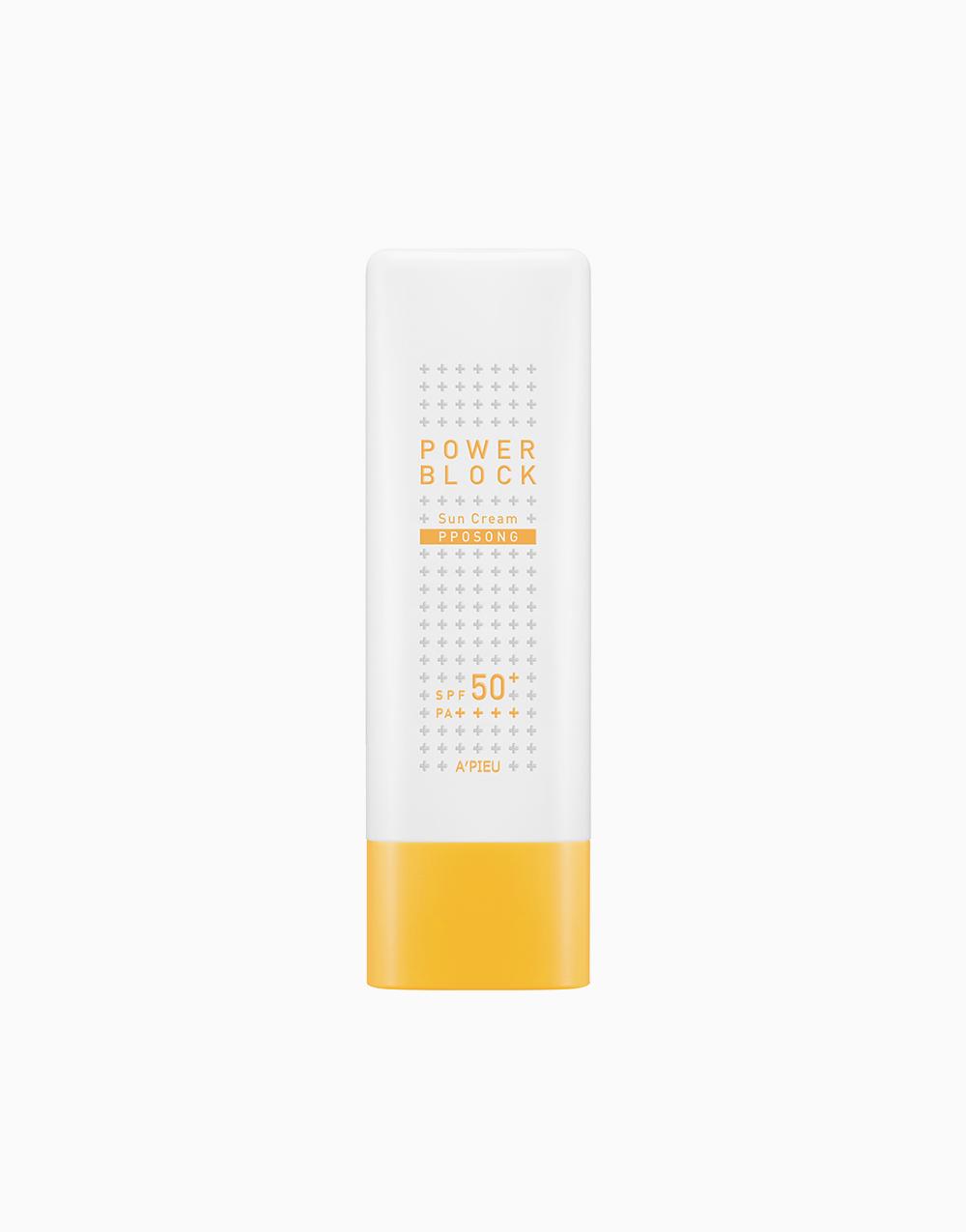 Power Block Sun Cream (Pposong) SPF50+/PA++++