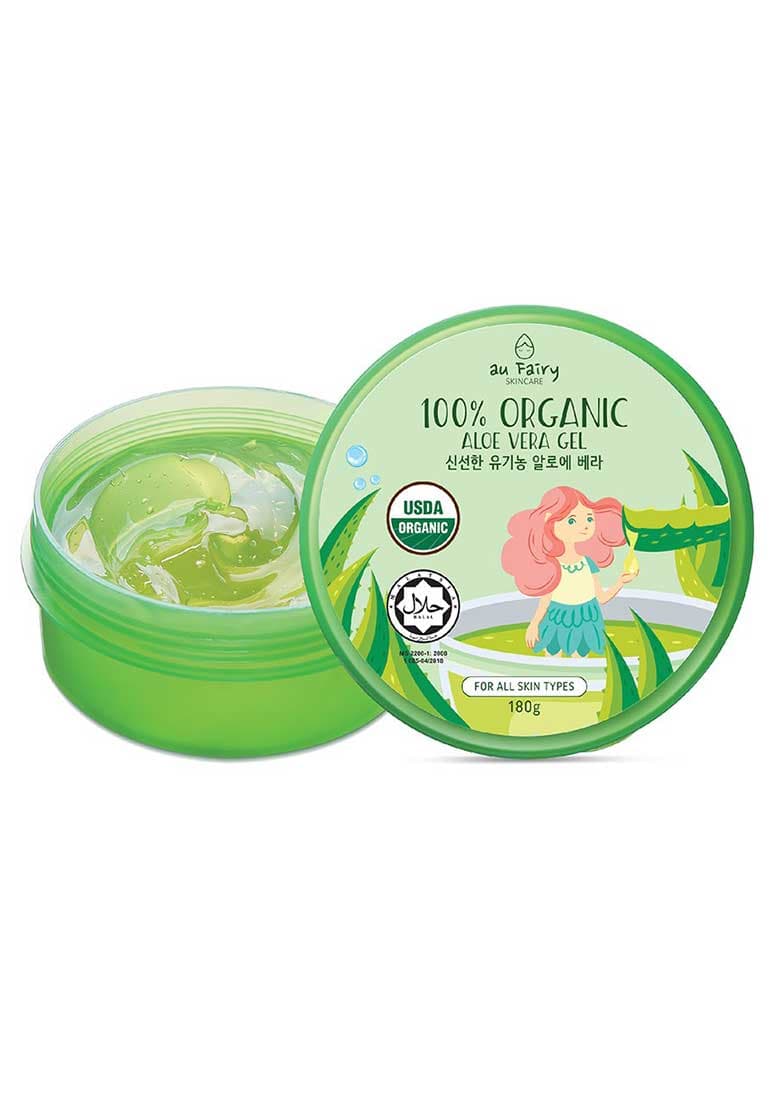 100% Organic Aloe Vera Gel