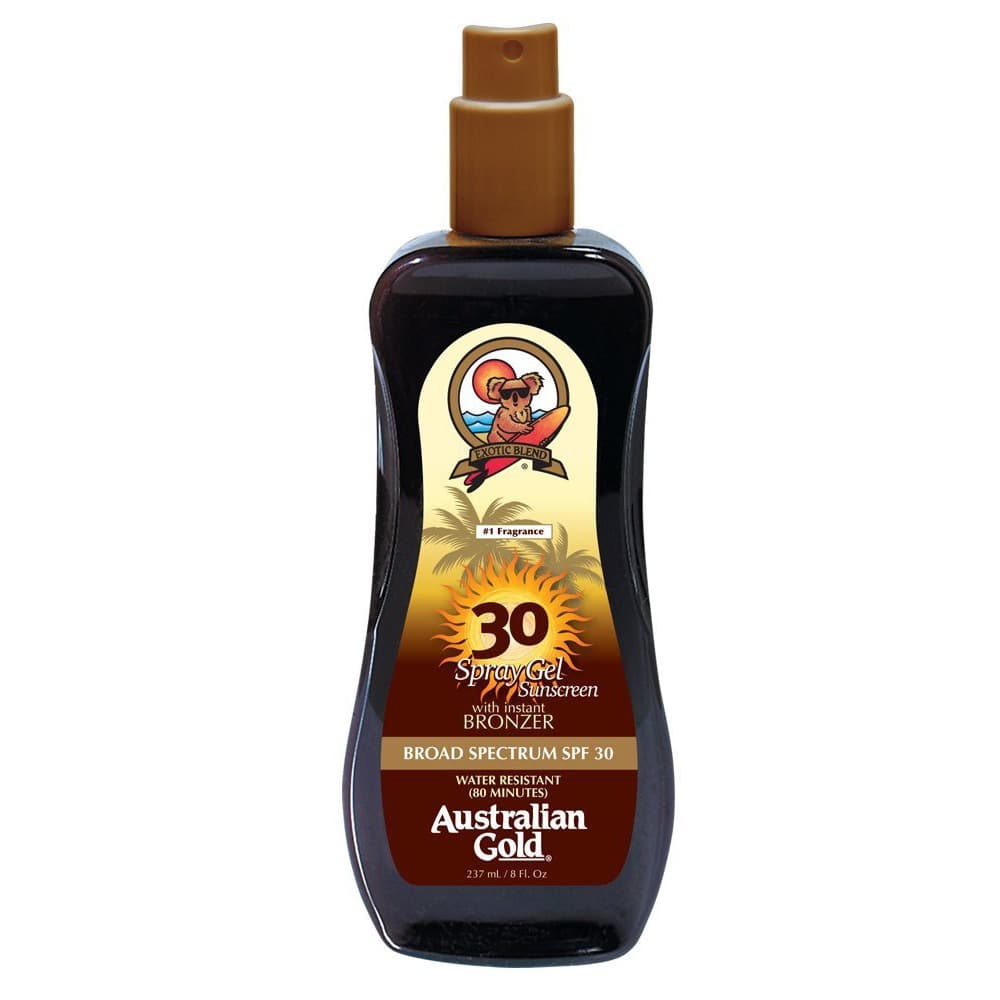 Spray Gel with Instant Bronzer SPF 30