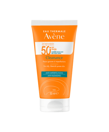 SPF 50+ Cleanance Sunscreen with TriAsorB