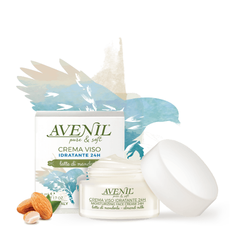 Moisturizing Face Cream 24h with Almond Milk