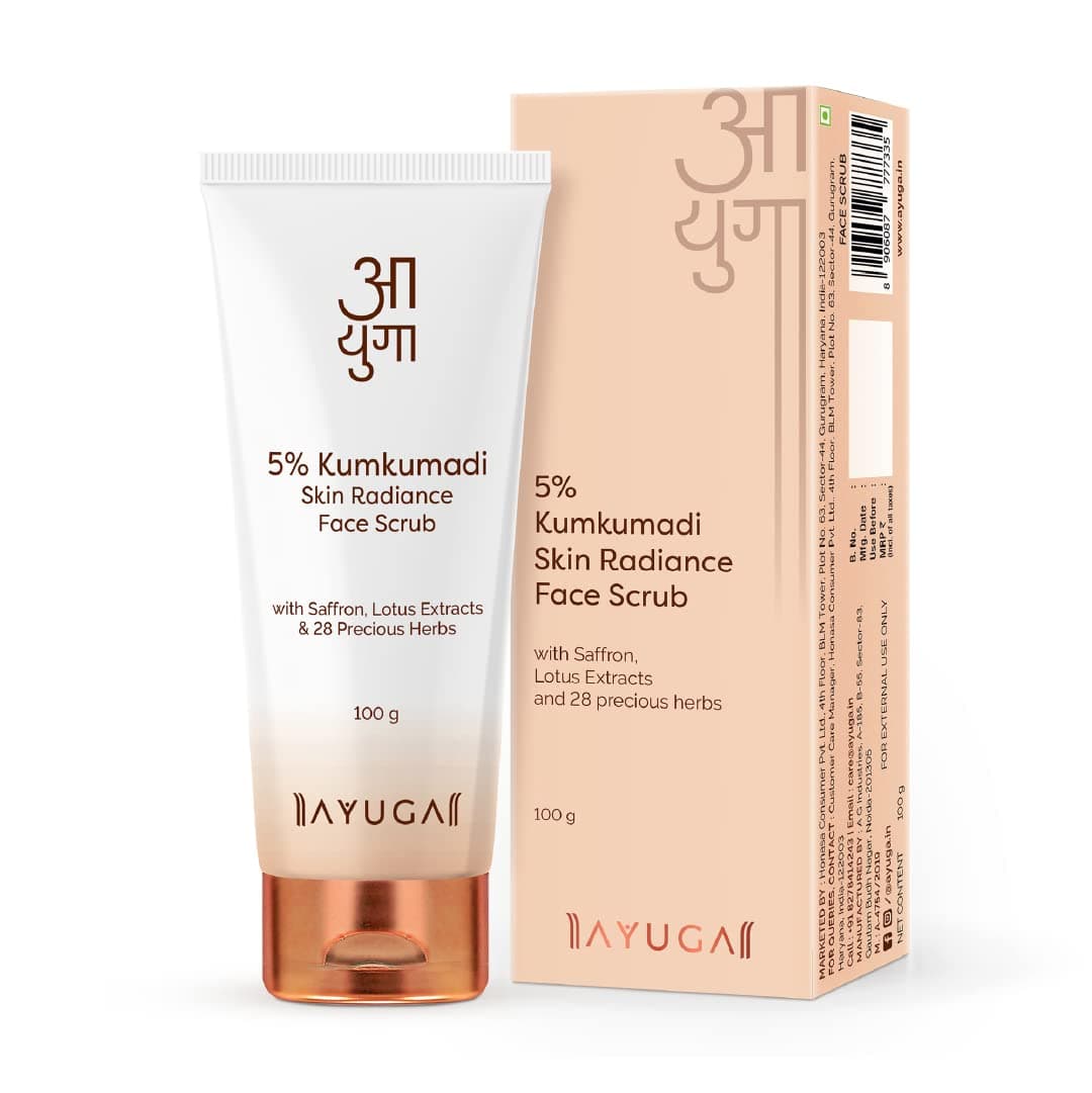 5% Kumkumadi Skin Radiance Face Scrub