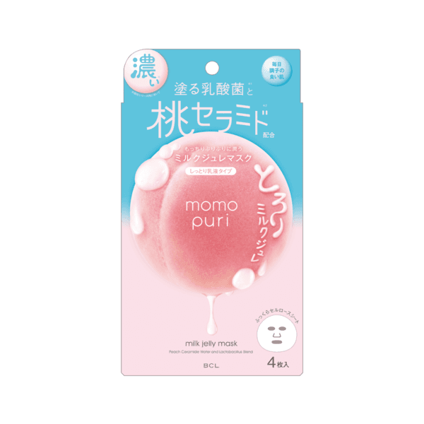 Momo Puri Peach Milk Jelly Mask