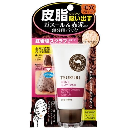 Tsururi Point Clay Pack Peel Off Mask