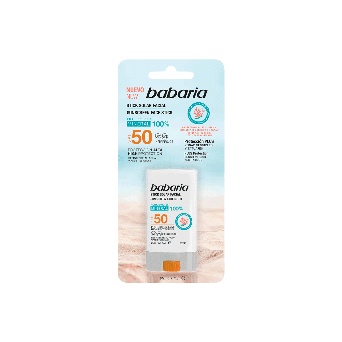 Sunscreen Face Stick SPF 50