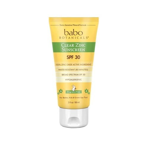 Clear Zinc Sunscreen SPF30 - Fragrance Free
