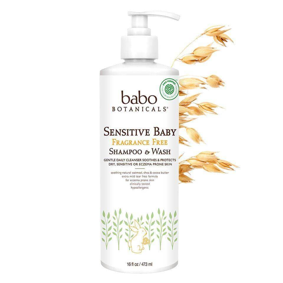Sensitive Baby Shampoo & Wash - Fragrance Free