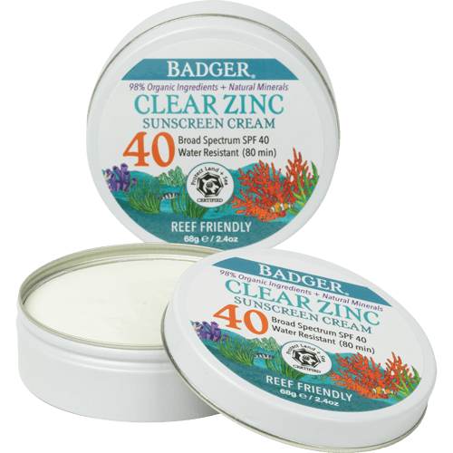 Protect Land & Sea Sunscreen Cream with Clear Zinc SPF 40