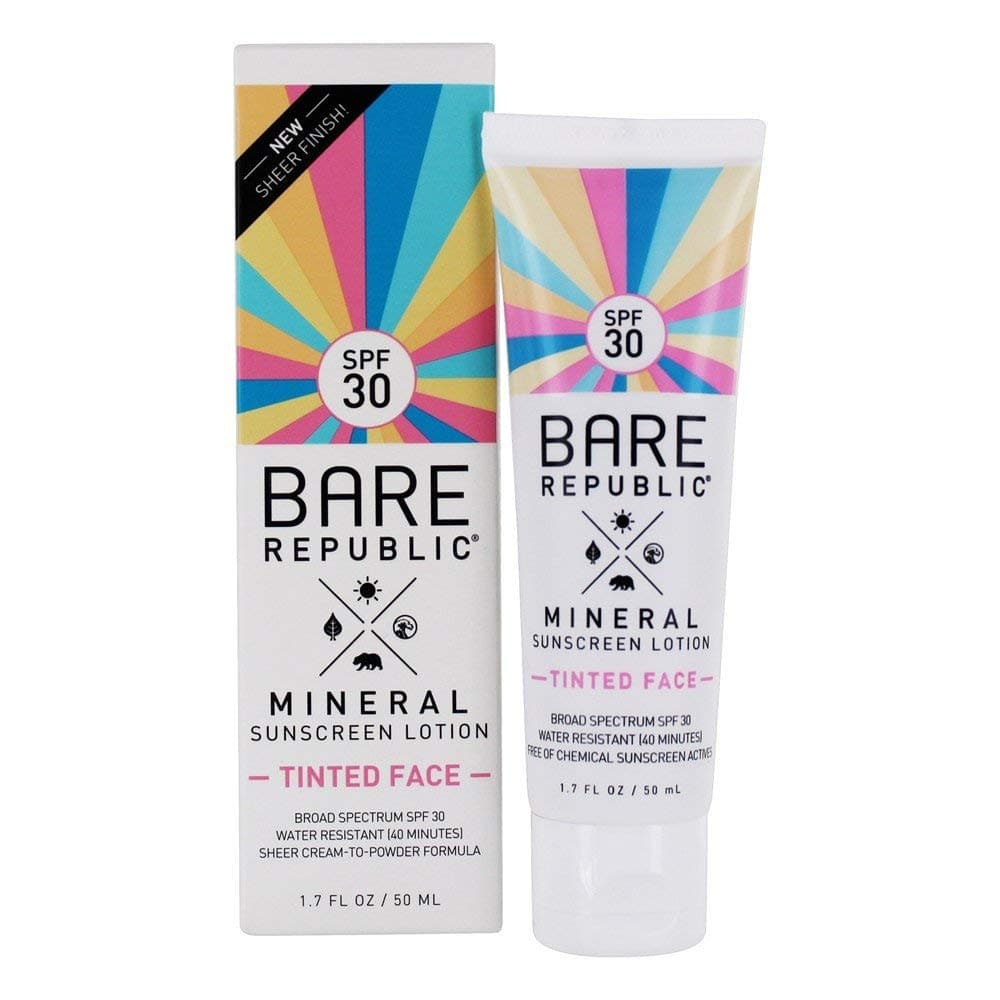 Mineral Sunscreen Lotion - Tinted Face
