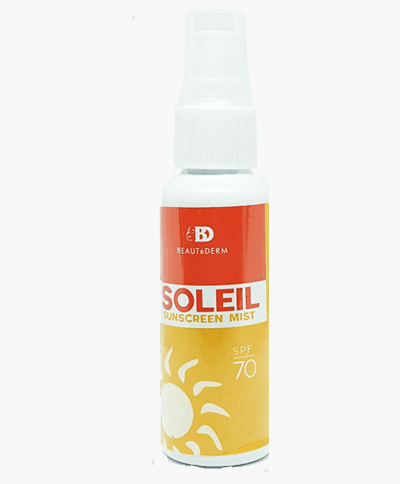 Soleil Sunscreen Mist SPF70
