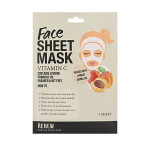 Face Sheet Mask with Vitamin C