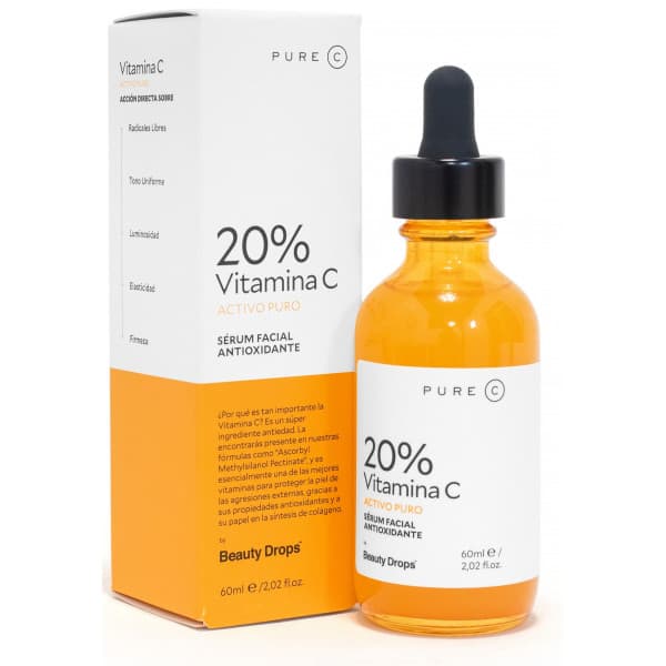 Pure C 20% Vitamina C Sérum Facial Antioxidante