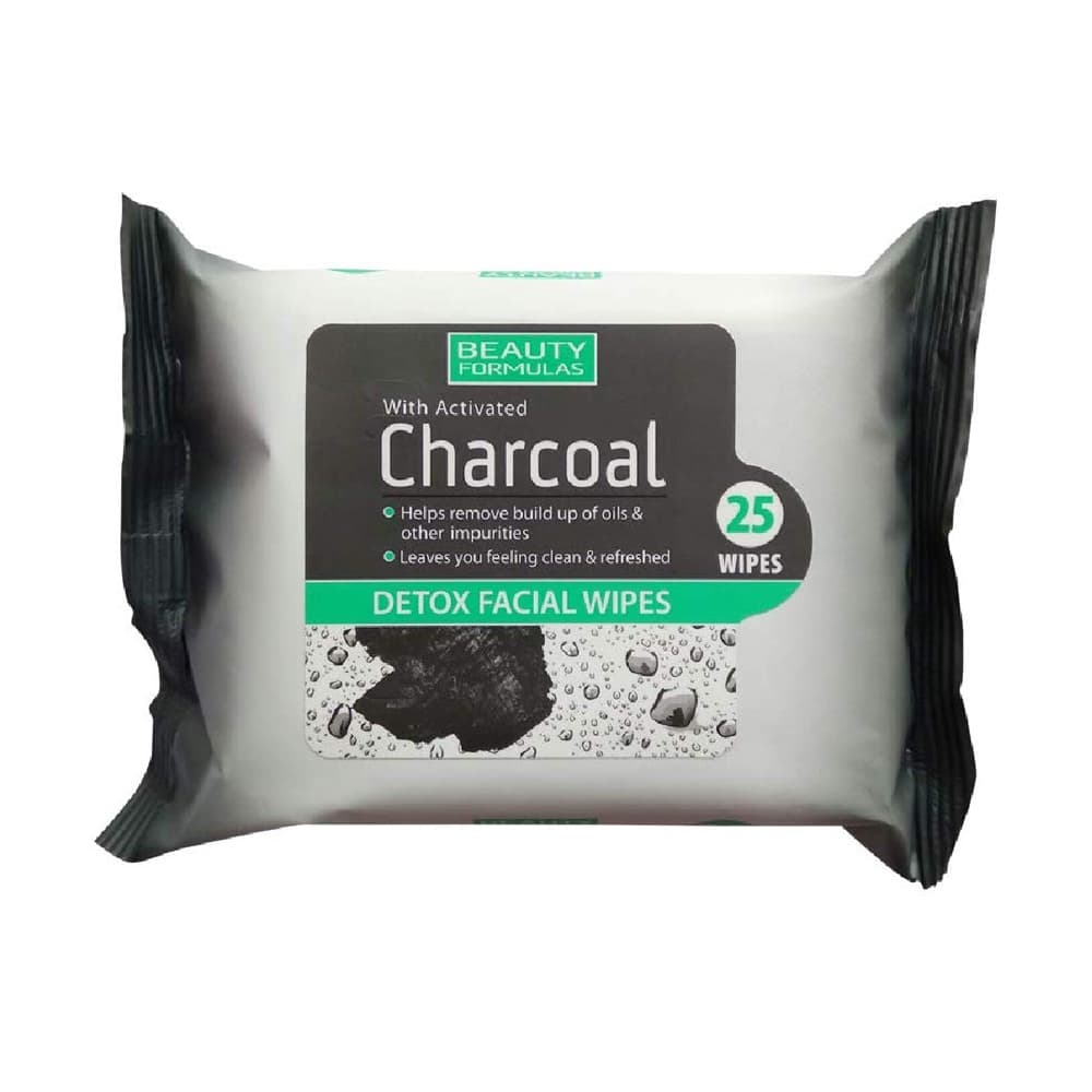 Activated Charcoal Detox Facial Wipes