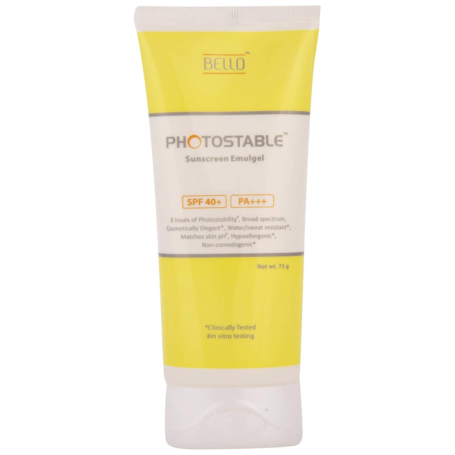 Photostable Sunscreen Gel SPF 40+ PA+++