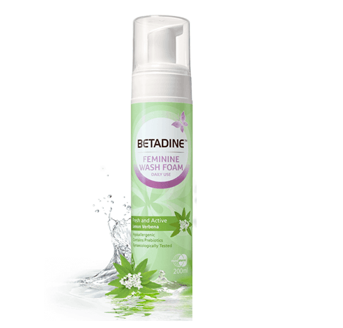 Fresh & Active Lemon Verbena Feminine Wash Foam