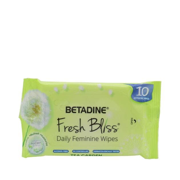 Fresh Bliss Daily Feminine Wipes - Tea Garden