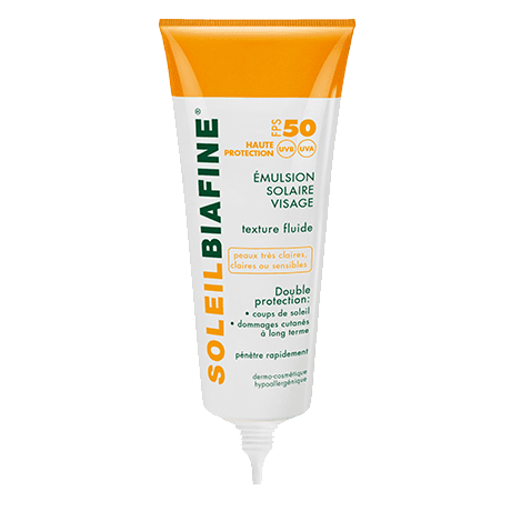 Emulsion Solaire Visage FPS 50