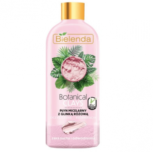 Botanical Clays Wegański Płyn Micelarny Z Glinką Różową 