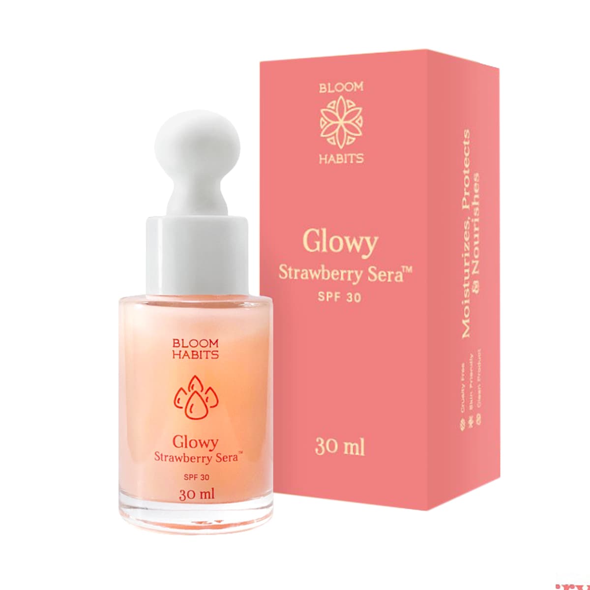 Glowy Strawberry Sera SPF 30