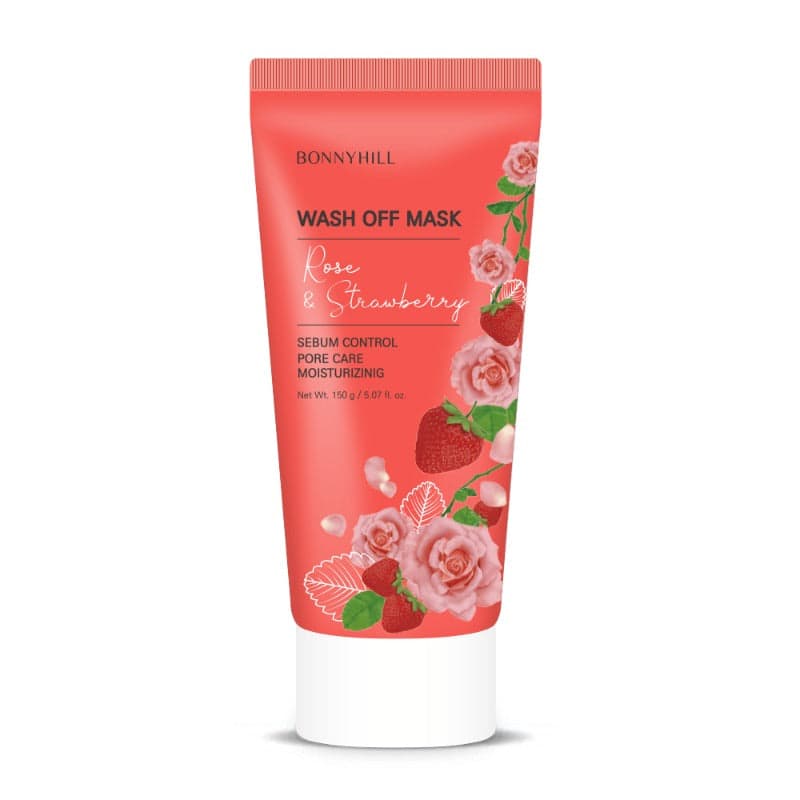 Rose & Strawberry Wash Off Mask