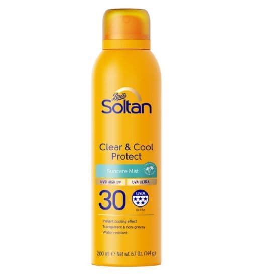 Soltan Clear & Cool Protect Suncare Mist SPF30 