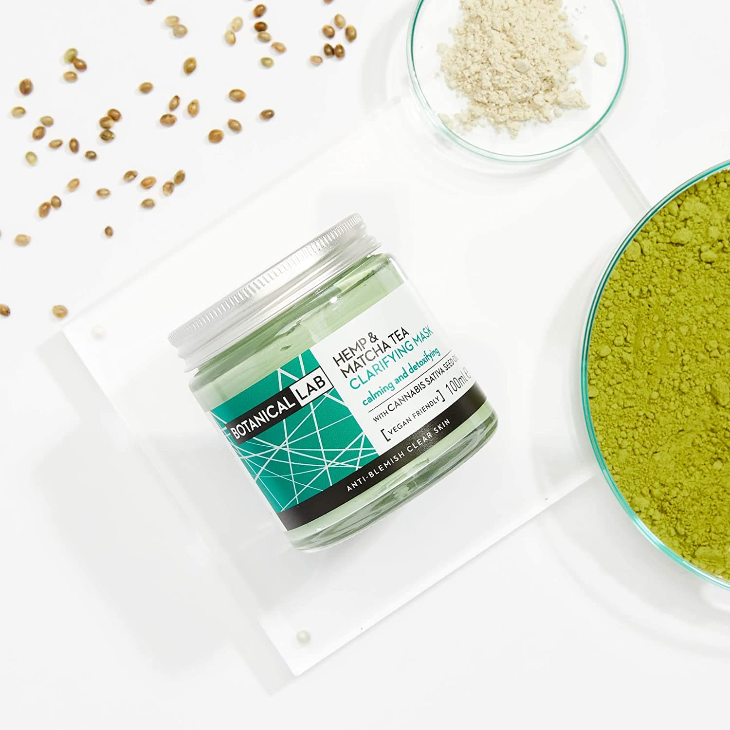 Hemp & Matcha Tea Clarifying Mask