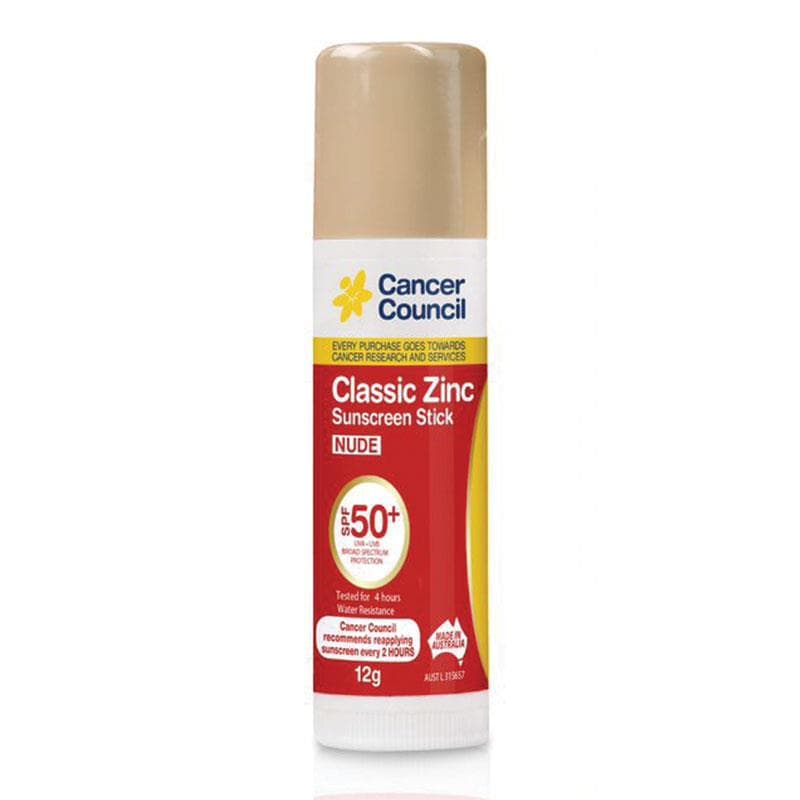 Classic Zinc Sunscreen Stick SPF50+ Nude