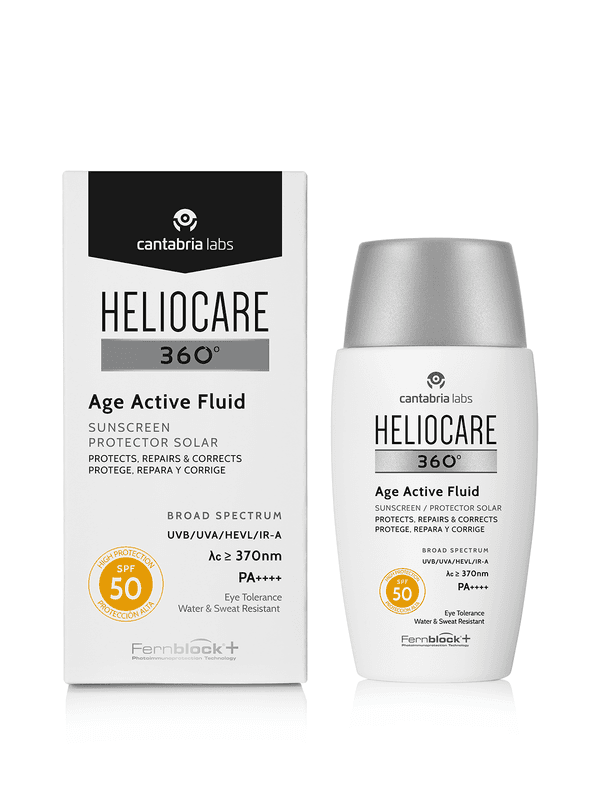 Heliocare 360° Age Active Fluid SPF50 and PA++++