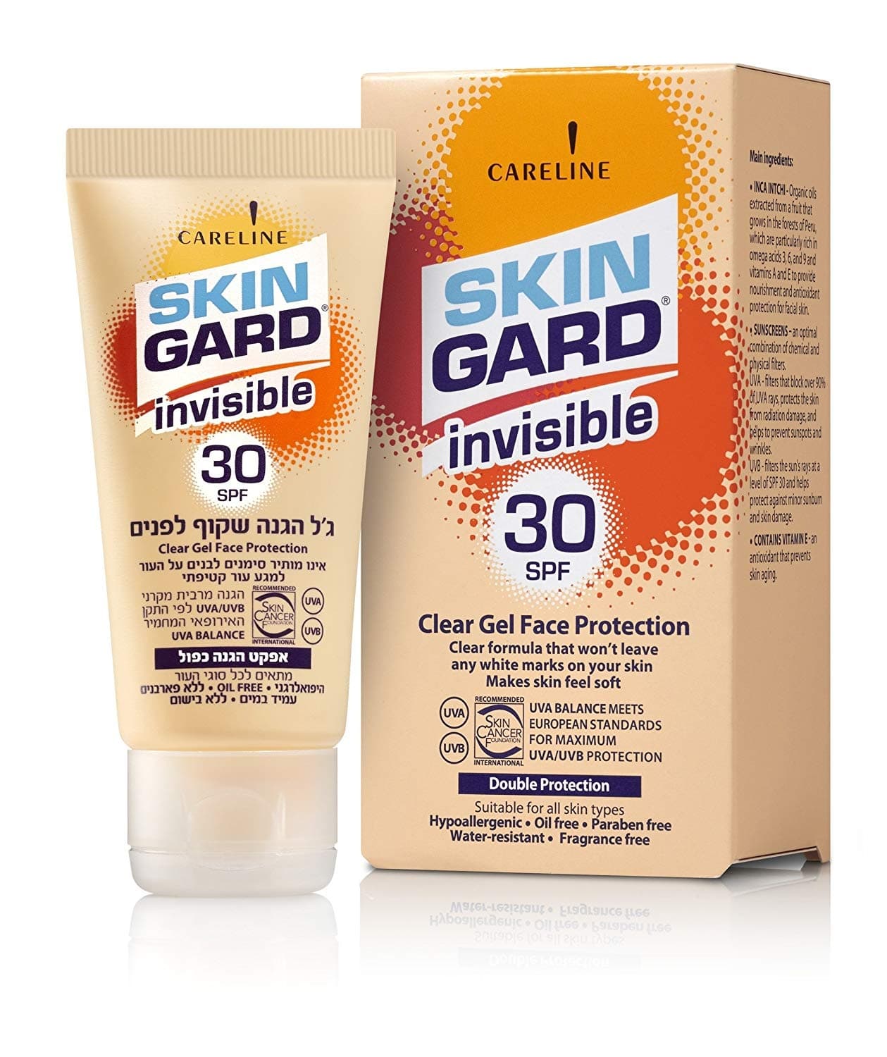 Invisible SPF30 Clear Gel Face Protection
